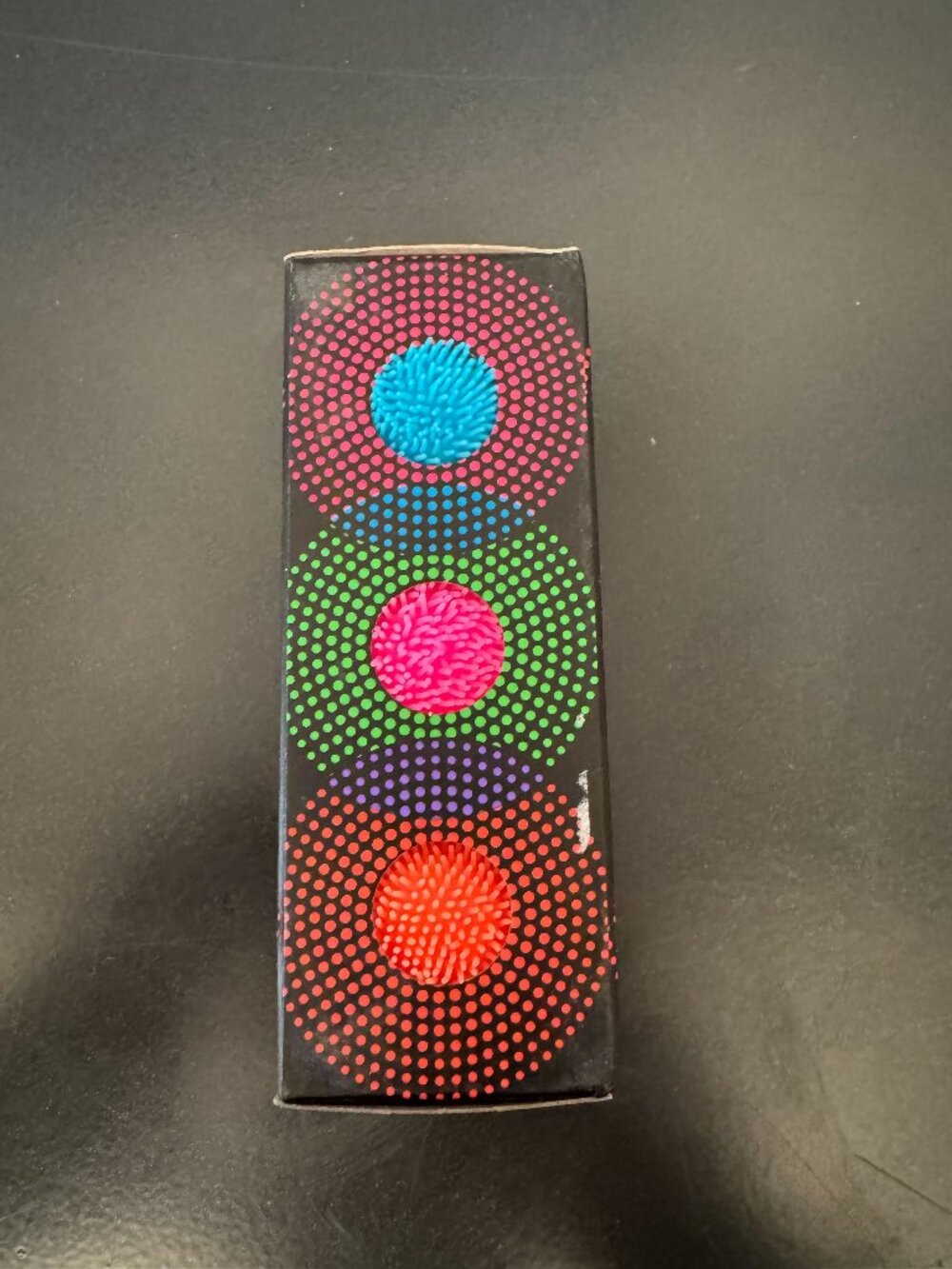 NeeDoh Teenie Fuzz Ball 3-Pack(Blue, Pink, Orange)